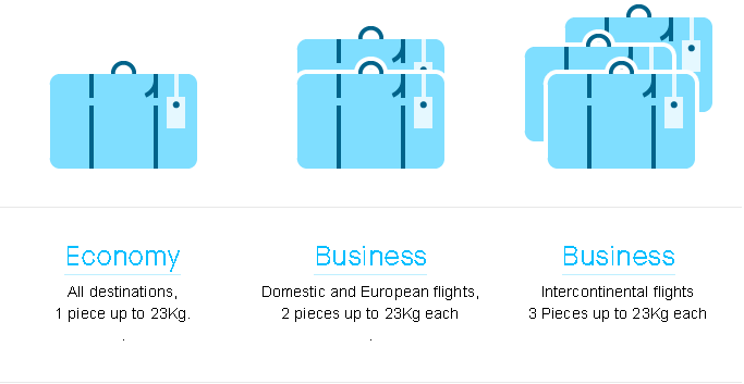 Air Europa Baggage Allowance and information